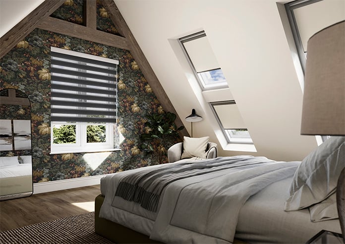 Origin, Charcoal - Motorised Day and Night Blind - Image 7